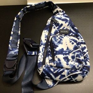Vera Bradley Blue Tie Dye Fanny Pack